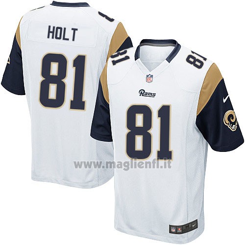 Maglia NFL Game Bambino Los Angeles Rams Holt Bianco